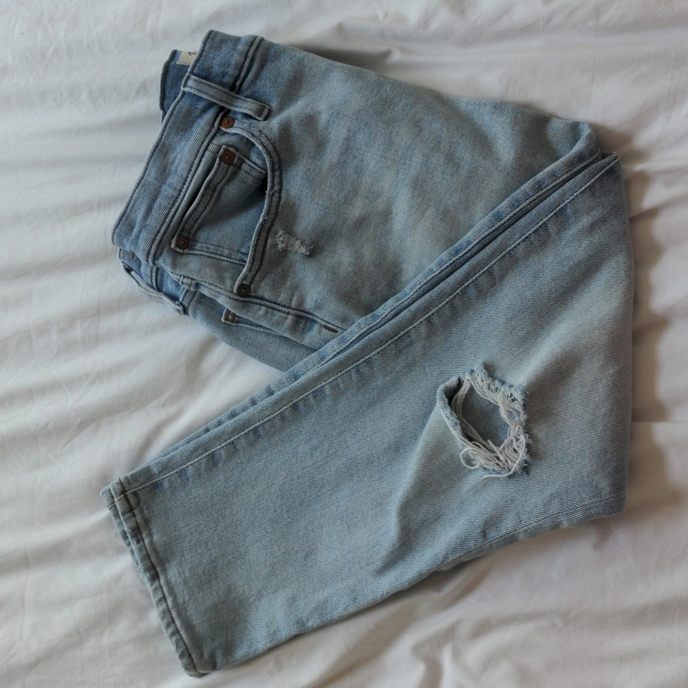 Madewell Mid-Rise Classic Straight Jeans